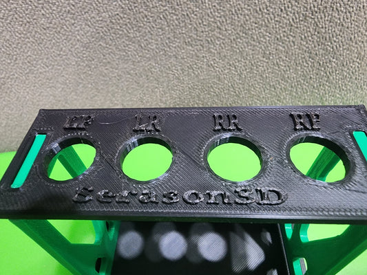 Collapsible shock stand