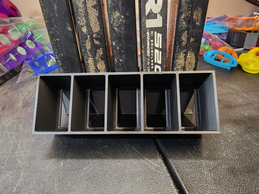 Battery storage trays