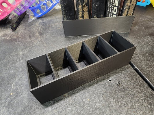 Battery storage trays