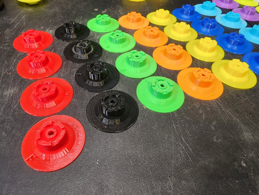 Traxxas Modified Wheel Covers (RUBBER)
